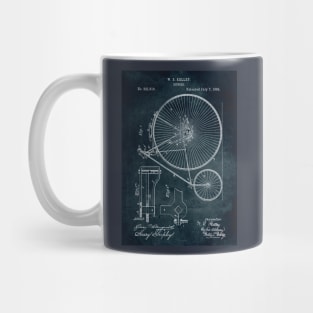 Bicycle patent Mug